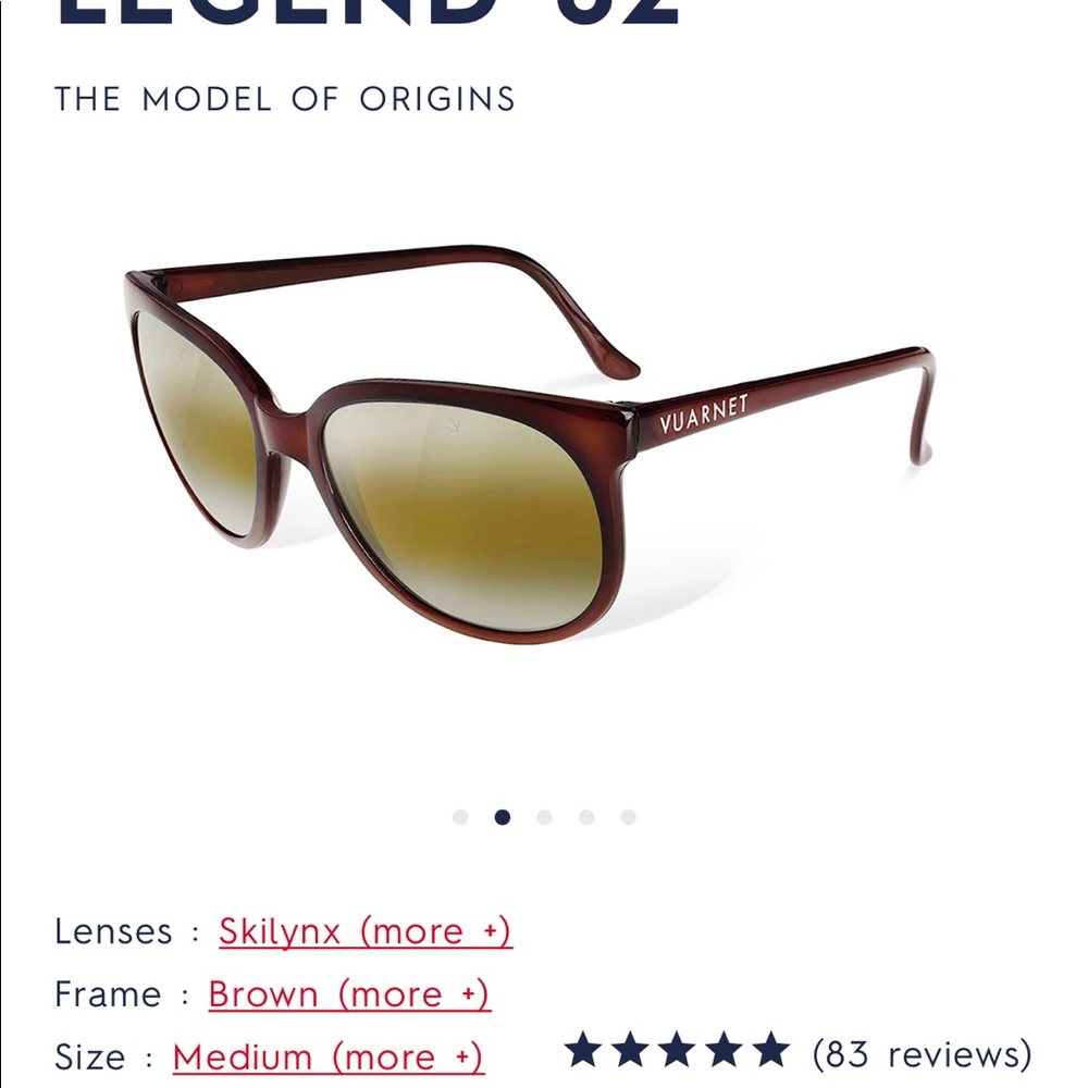 Vuarnet Legends 2 Sunglasses never worn